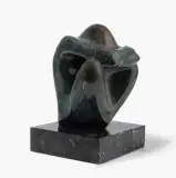 Kauernde Frau by Lola Pons, bronze, sold Sep 2024