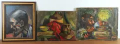 Untitled by William Corasick, oil paintings, sold Sep 2024