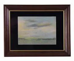 pasture by Frederick Wagner, pastel, sold Oct 2024