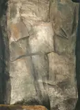 Granite Rock by Cecily Sash, pastel on paper, sold Oct 2023