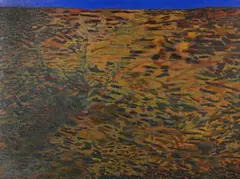 Broken Landscape by André Naudé, acrylic on canvas, sold Oct 2023