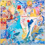 Lost Faces by Eva Bouzard-Hui, Oil on Canvas, sold Apr 2024