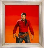 Ramrod by George Gross, Oil on Board, sold Apr 2024