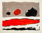 Beginning by Esteban Vicente, Lithograph in Colors, sold Apr 2024