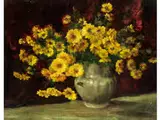 Blumenstillleben mit Astern in Einer Vase by Bernard Johann de Hoog, oil on canvas, offered Jul 2017