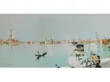 Ein Sonniger tag in der Lagune by Raffaele Mainella, watercolor, offered Dec 2016