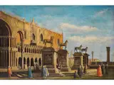 Untitled by Venezianischer Vedutist, oil on canvas, sold Jun 2025