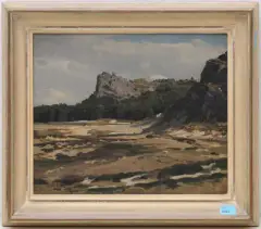 Regenstein by Otto Strützel, 1879, oil on board, offered Sep 2024
