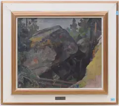 Der Findling by Ilmari Aalto, oil on canvas, offered Sep 2024