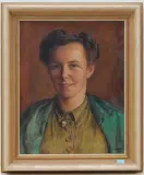 Bildnis einer Dame by Adolf Helmberger, 1951, oil on canvas, offered Sep 2024