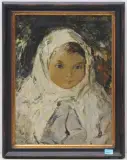 Maschenka by Vladimir Igoshev, 1978, oil on board, offered Sep 2024