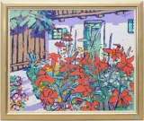Lililein by Bernhard Kühlewein, oil on board, sold Sep 2024