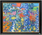 Blumenmeer by Bernhard Kühlewein, oil on board, sold Sep 2024