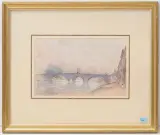 Brücke by Jeanne Selmersheim-Desgrange, watercolor, offered Sep 2024