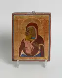Russisch, 19.Jh by Gottesmutter Feodorowskaja, tempera, offered Sep 2024