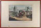and Robert Havell (British by James Pollard, etching and aquatint with watercolor, sold May 2022