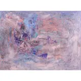 Non-Objective Scene by Jim Casteel, 1999, oil on canvas, sold May 2022