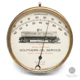 Nashville by Tennessee Thermometer, American. Late 1940s-1950s. Lithographed paper dial. Metal c, sold Mar 2026