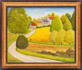 L'Ete / El Verano / The Summer by André Bouquet, Oil on Canvas, sold Apr 2024