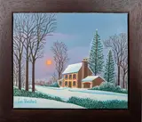 Untitled by Lucien Vieillard, Oil on Canvas, sold Apr 2024