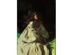 Liane by Hugo von Habermann, oil on canvas, offered Dec 2015