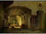 Die Lieferung ist Angekommen by Gustav Seeberger, oil on canvas, offered Dec 2015