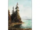 Vorfrühling Zwischen Tutzing und Bernried by Otto Eduard Pippel, oil on canvas, offered Dec 2023