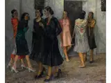 De Vrouwen van Castro del rio by Louis Hermanus Hendricus Schutte, oil on canvas, offered Jun 2025