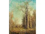 Herbst by Otto Eduard Pippel, oil on canvas, offered Dec 2025