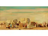 Und Zahlreichen Figuren by Vittorio Rappini, oil on board, offered Mar 2023