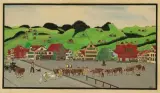 Alpabfahrtstag by Willy Keller, oil on board, offered Sep 2024