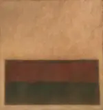 Ohne Titel by Gottlieb Soland, 1976, oil on canvas, sold Sep 2024
