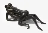 Liebespaar by Marcel Perincioli, 1972, bronze, sold Sep 2024