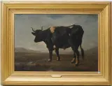 Der Stier by Charles Humbert, oil on canvas, offered Sep 2024