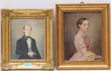 Portrait des Eduard Wittmer by Johann Christian Flury, 1848, gouache, sold Sep 2024