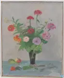 Blumen by Ernst Morgenthaler, 1943, oil on canvas, offered Sep 2024