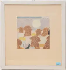Heuballen by Carl Roesch, oil, offered Sep 2024