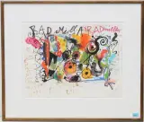 Exposition Jean Tinguely by Jean Tinguely, 1988, collage, sold Sep 2024