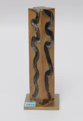 Ohne Titel by André E. Bucher, bronze, sold Sep 2024