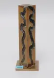 Ohne Titel by André E. Bucher, bronze, sold Sep 2024
