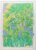 Iris by Samuel Buri, 1992, color lithograph, sold Sep 2024