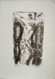 Christus am Kreuz by Dea Murk, monotype, offered Sep 2024