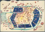 Automobil mit roten Regentropfen by Friedensreich Hundertwasser, 1953, color lithograph, sold Jun 2024