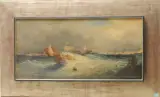 Marine by J. Tomsonn, oil on canvas, offered Jun 2024