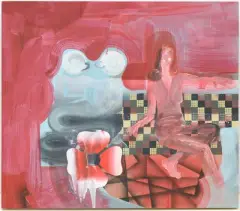 Concièrge by Bernhard Martin, 2004, oil, offered Jun 2024