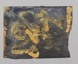 Figur auf Schwarz by Pierre Vuitton, gouache, offered Jun 2024