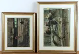Untitled by Carolyn Blish, watercolor paintings, sold Oct 2024