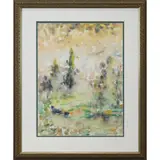 Untitled by John August Dominique, watercolor, sold Jun 2022