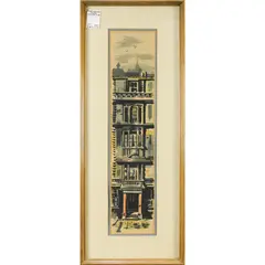 Untitled by Constance Dippel, screenprint, sold Jun 2022