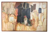La Pared by Jack Wolf, oil on canvas, sold Dec 2024